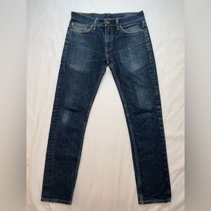 Levi’s Men’s Size 32/32 Dark Wash 511 Slim Fit Straight Leg Stretch Jeans